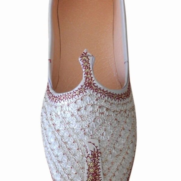 Wedding Khussa Mojaries Jutties Men Shoes Leather Handmade Indian US 6-11