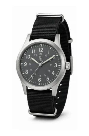 Desiyaaro Nomad 40mm Slate Nylon Field Watch