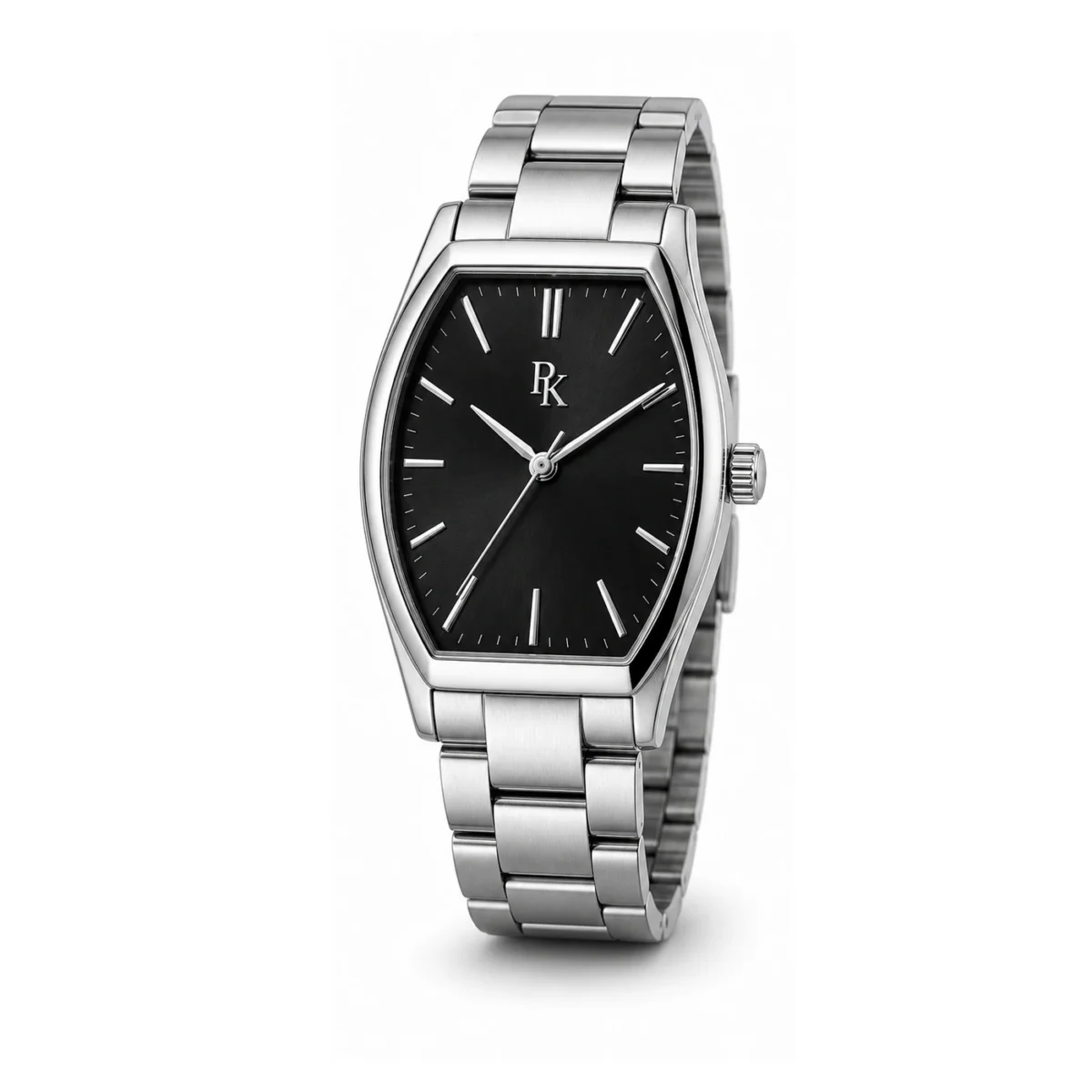 rk-ton-40-blk-stl-angle Desiyaaro Tonneau 40mm Black Steel Tonneau Watch - Image 3