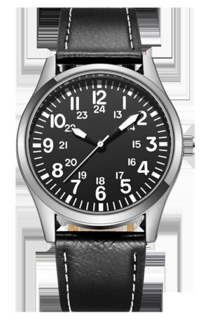 aviation inspired 42mm pilot collection easy reading japanese movement 24h display