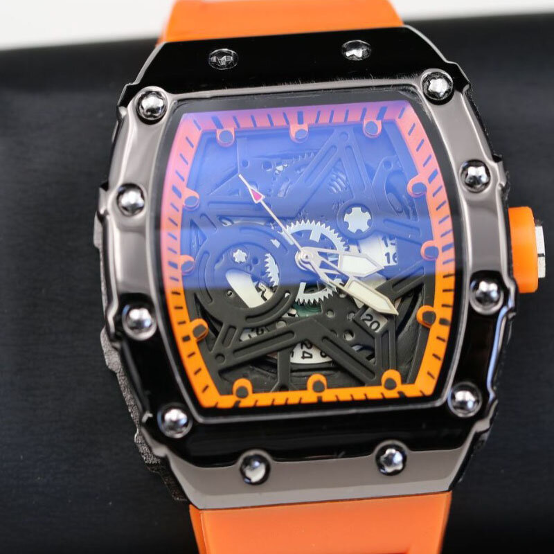 men watches light luxury brand domineering beauty trend pentagram luminous wine barrel shaped male fashion quartz clock watch men watches light luxury brand domineering beauty trend pentagram luminous wine barrel shaped male fashion quartz clock watch