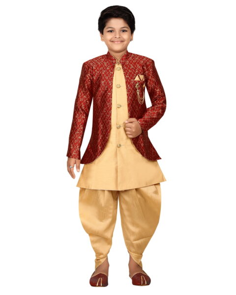 Ahhaaaa Traditional Boys' Kurta Set - Style 18712