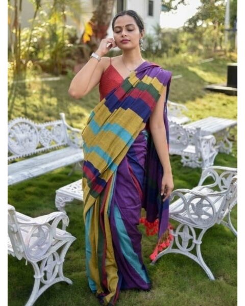 Airnex Creations Cotton Saree