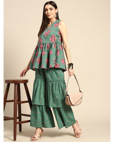 Anouk Pink Kurta Set - Style 04059