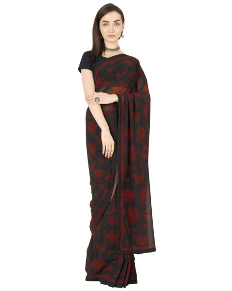 Atasi Georgette Printed Traditional Saree