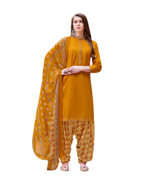 Happy Fashion Printed Patiala Suit