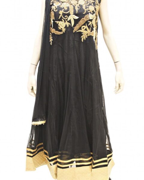 Krishna Sarees Gold Salwar Suit