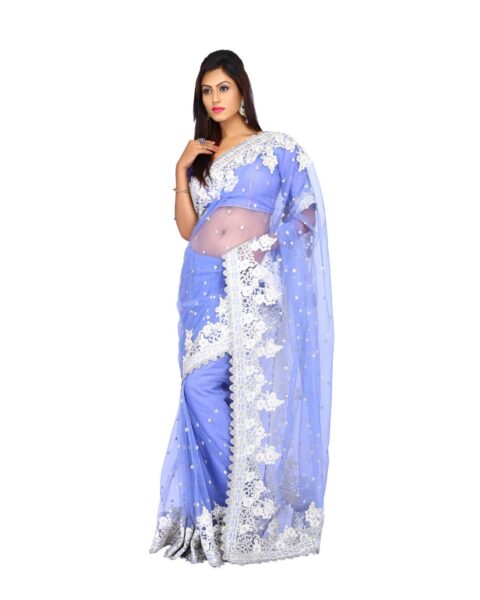 Net Wedding Saree
