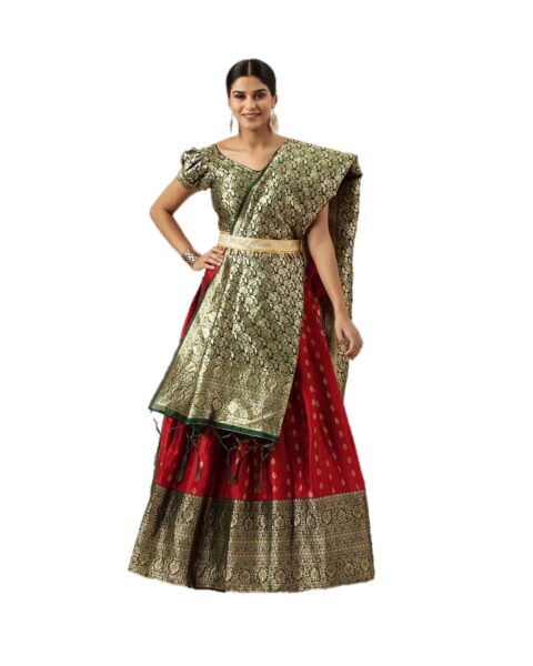 Parvdi Woven Lehenga Choli - Style 21262