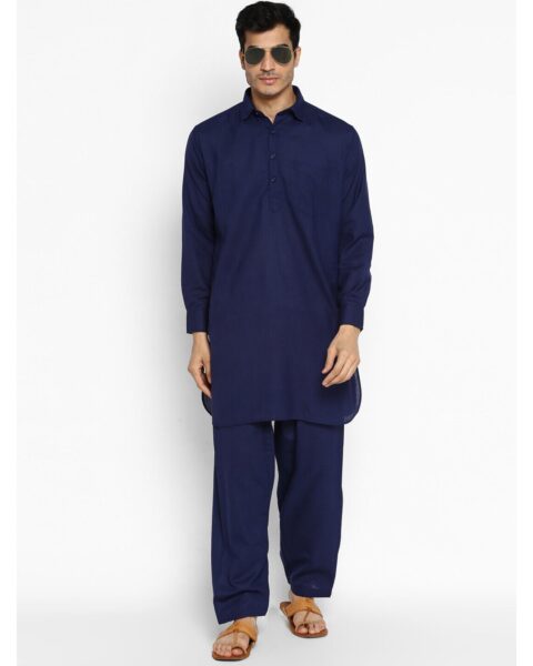 Royal Kurta Cotton Pathani Kurta Set