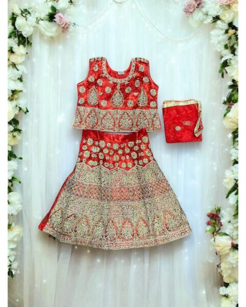 Saree Ghor Charlotte Traditional Girls' Lehenga Choli