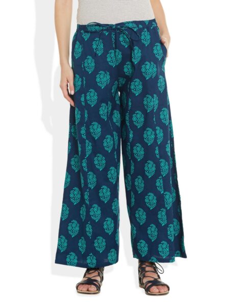 Shalinindia Cotton Printed Palazzo 2703