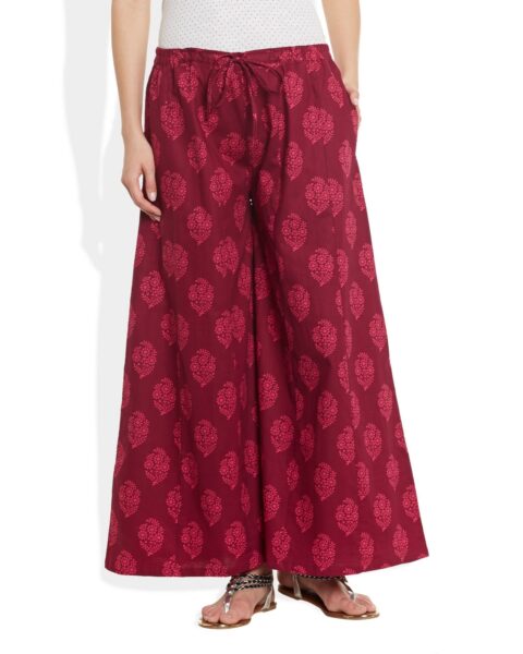 Shalinindia Cotton Printed Palazzo